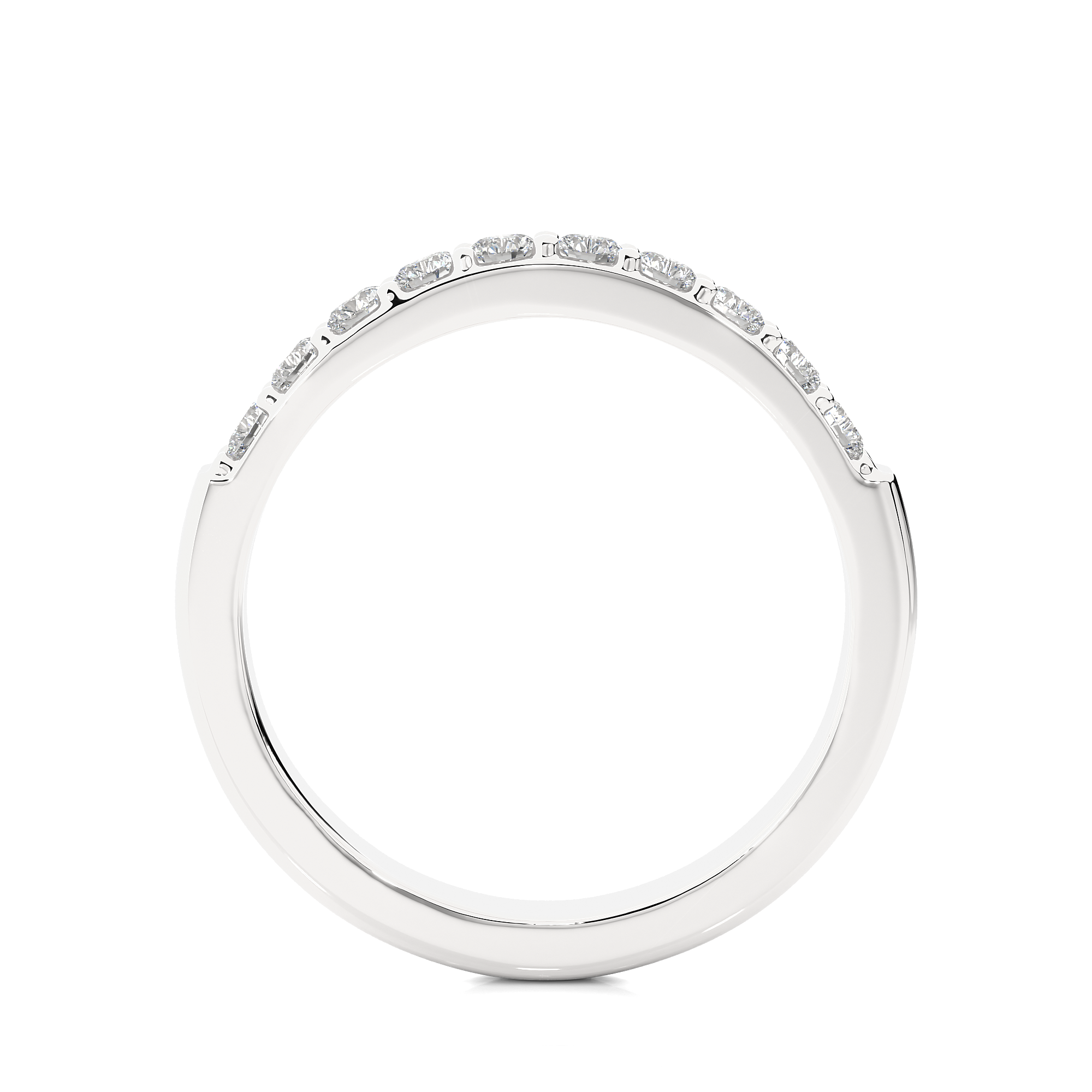 0.40 Carat HI Color VS1 Clarity Diamond Studded Natural Diamond Ring.